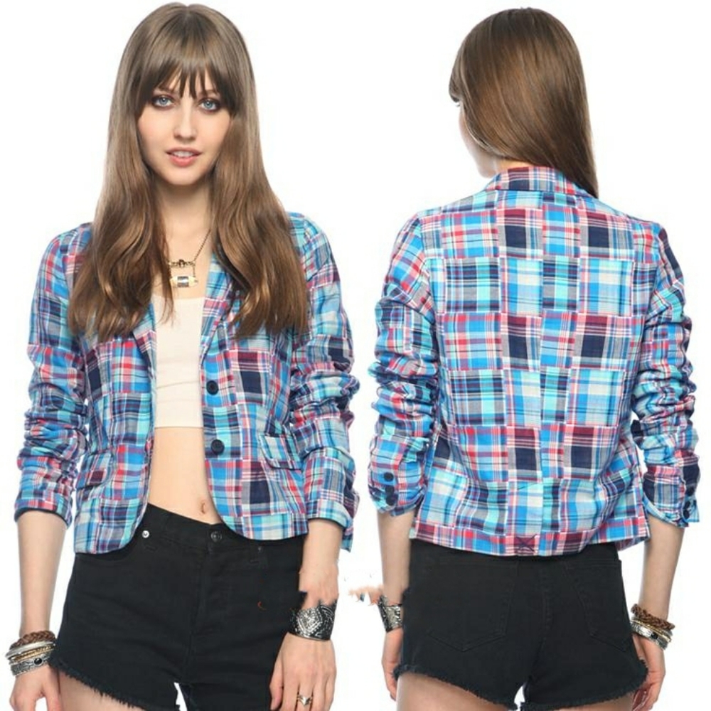 NWT Forever 21 dispatched suit blazer Sz S